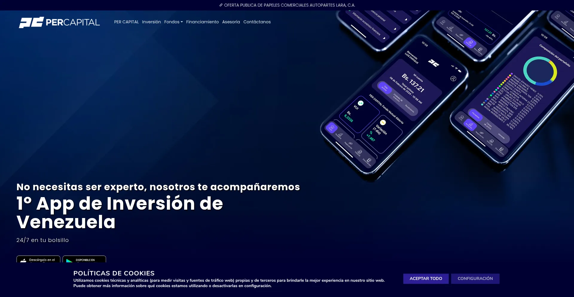 Per-capital.com Screenshot