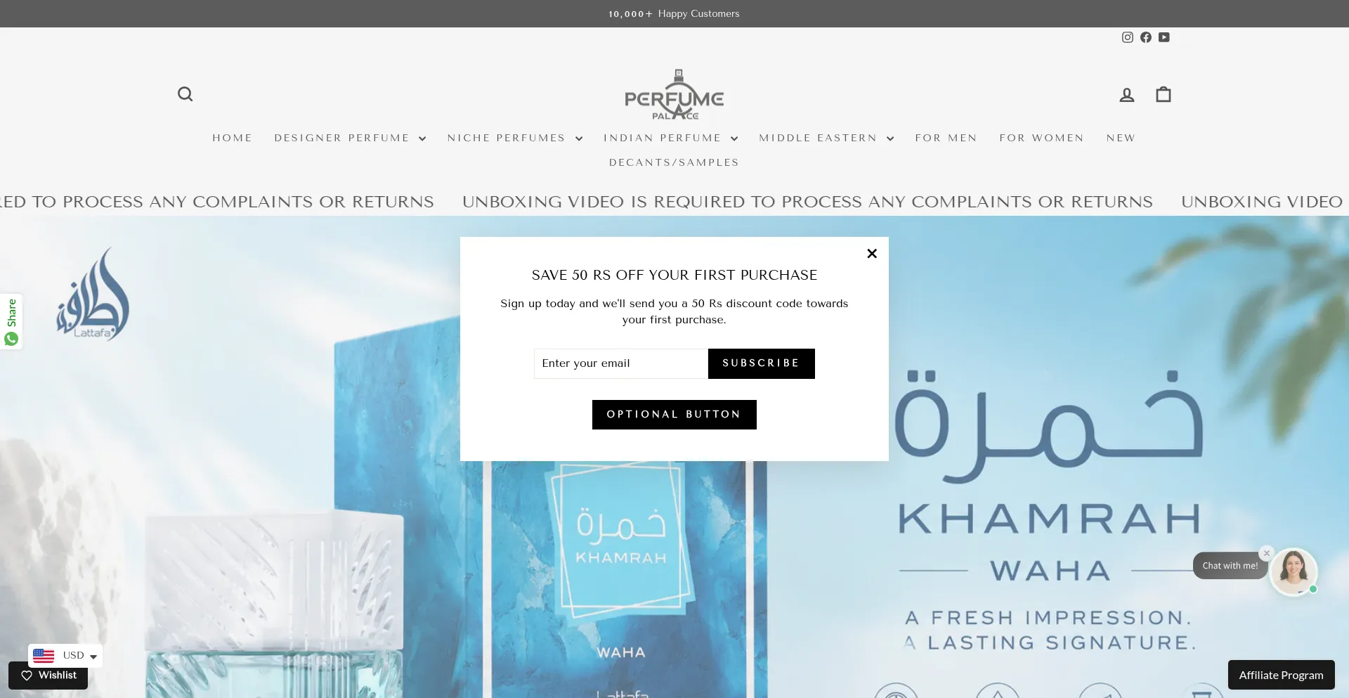 Perfumepalace.in