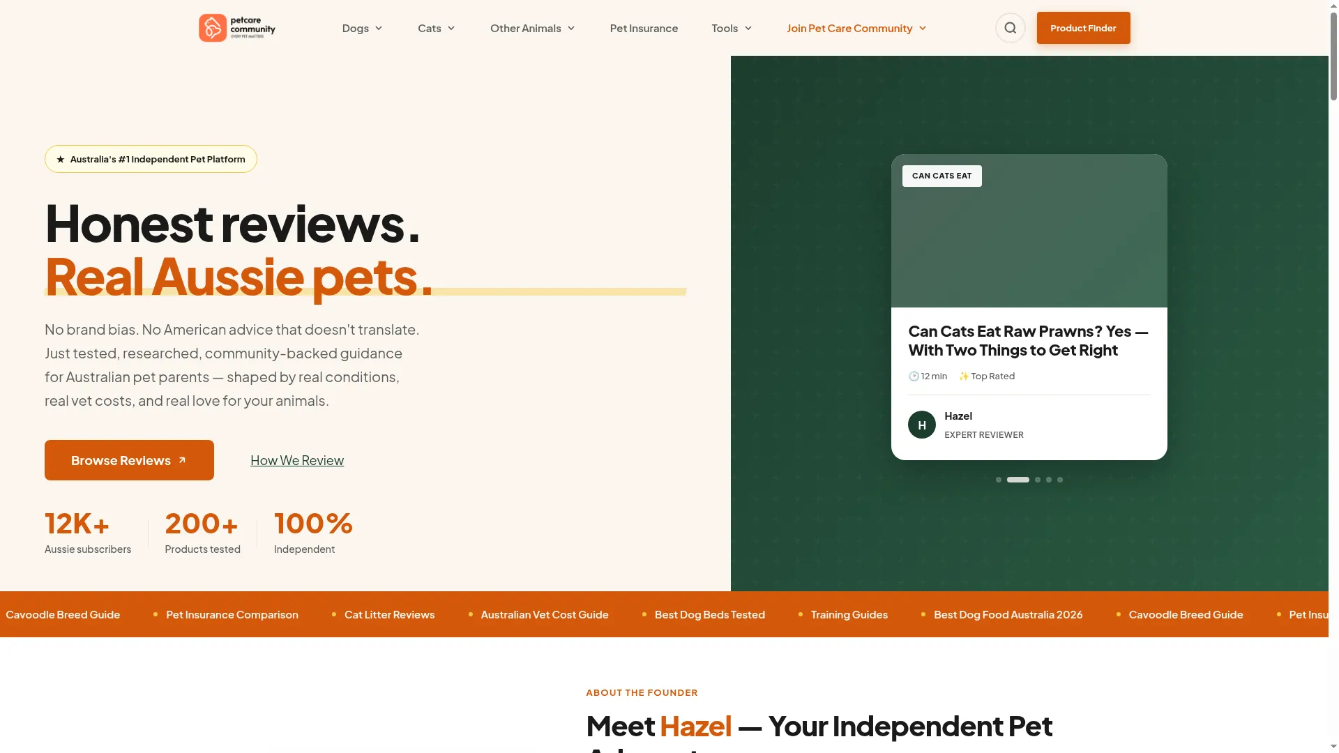 Petcarecommunity.com.au