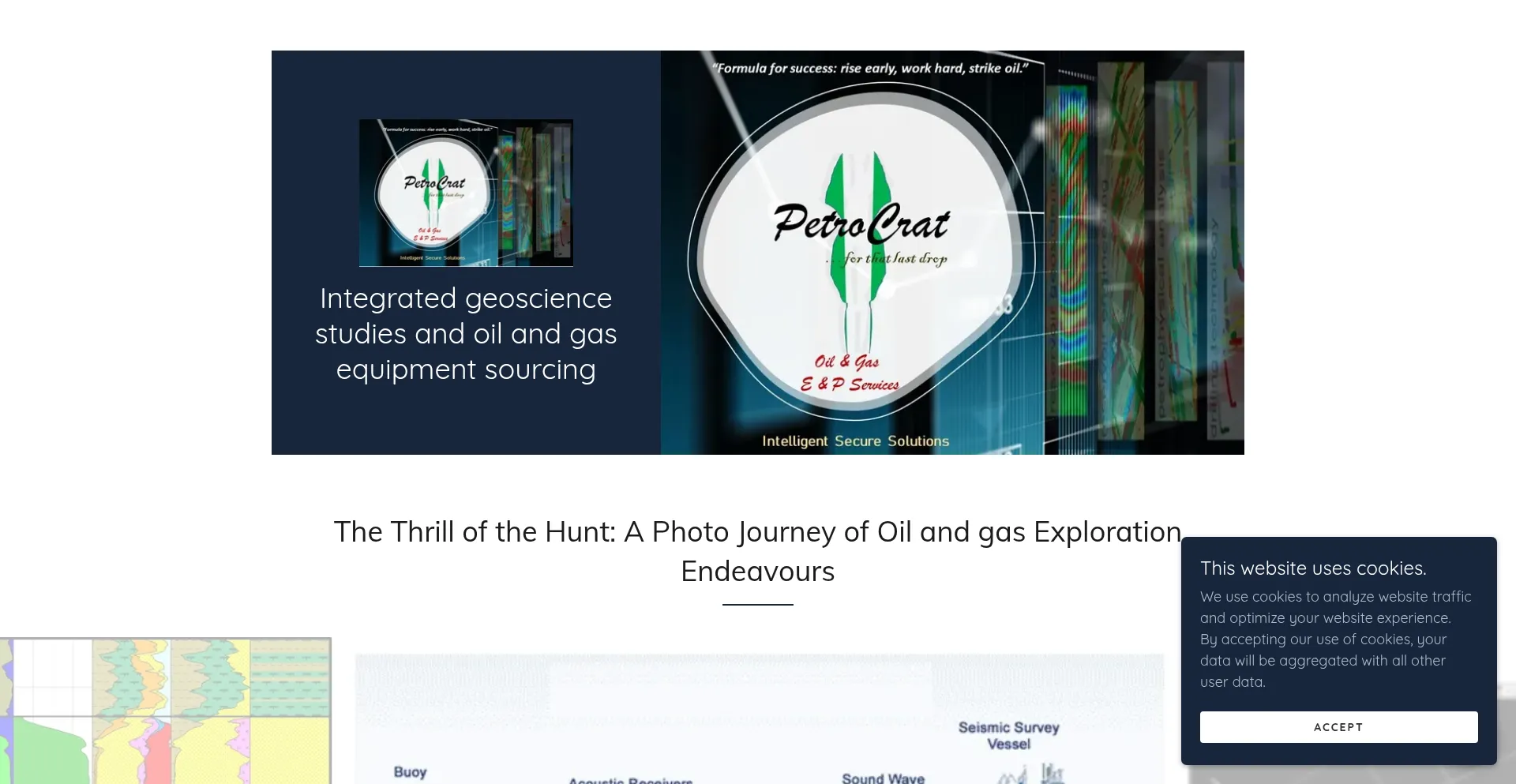 Website screenshot of Petrocrat.com