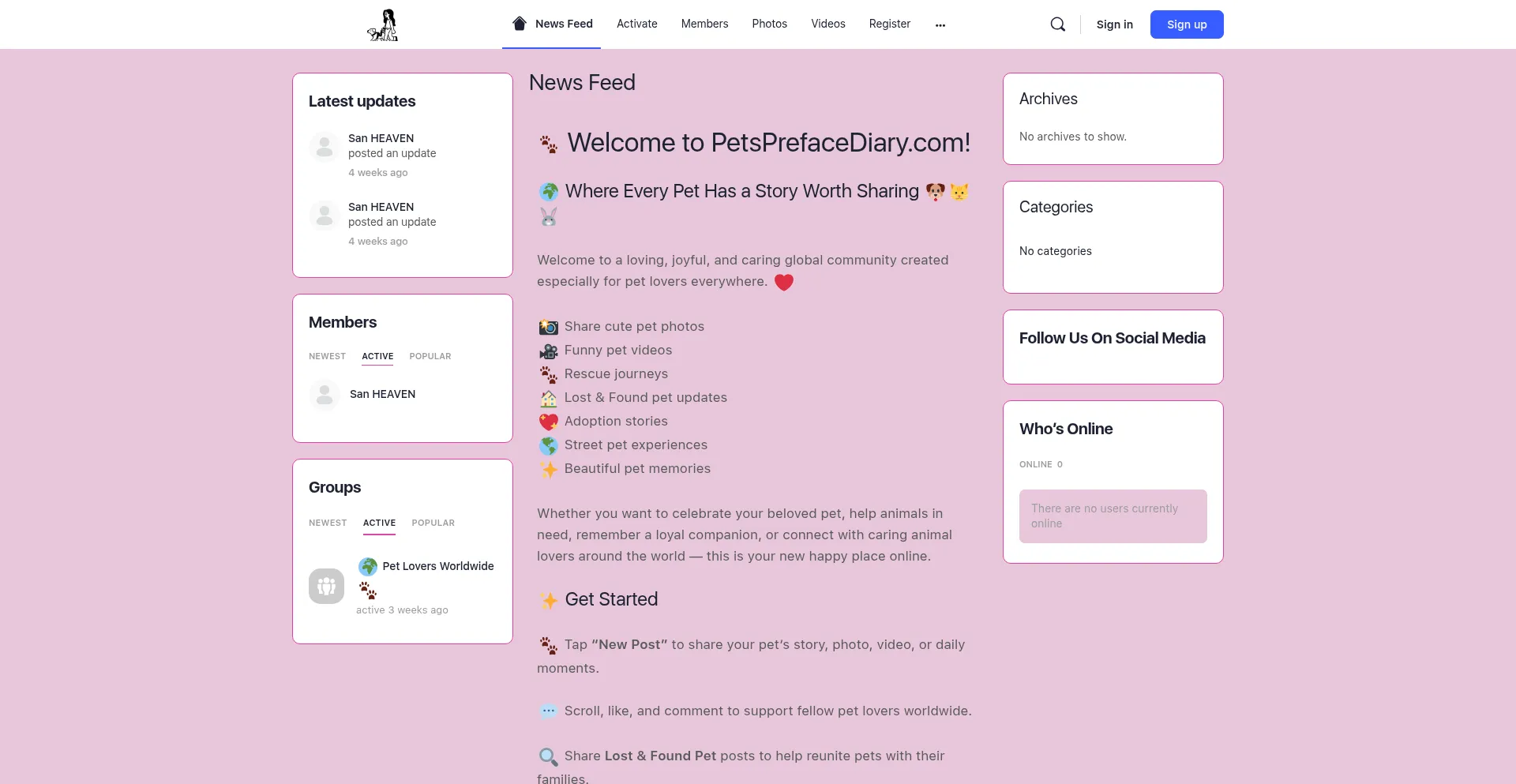 Petsprefacediary.com