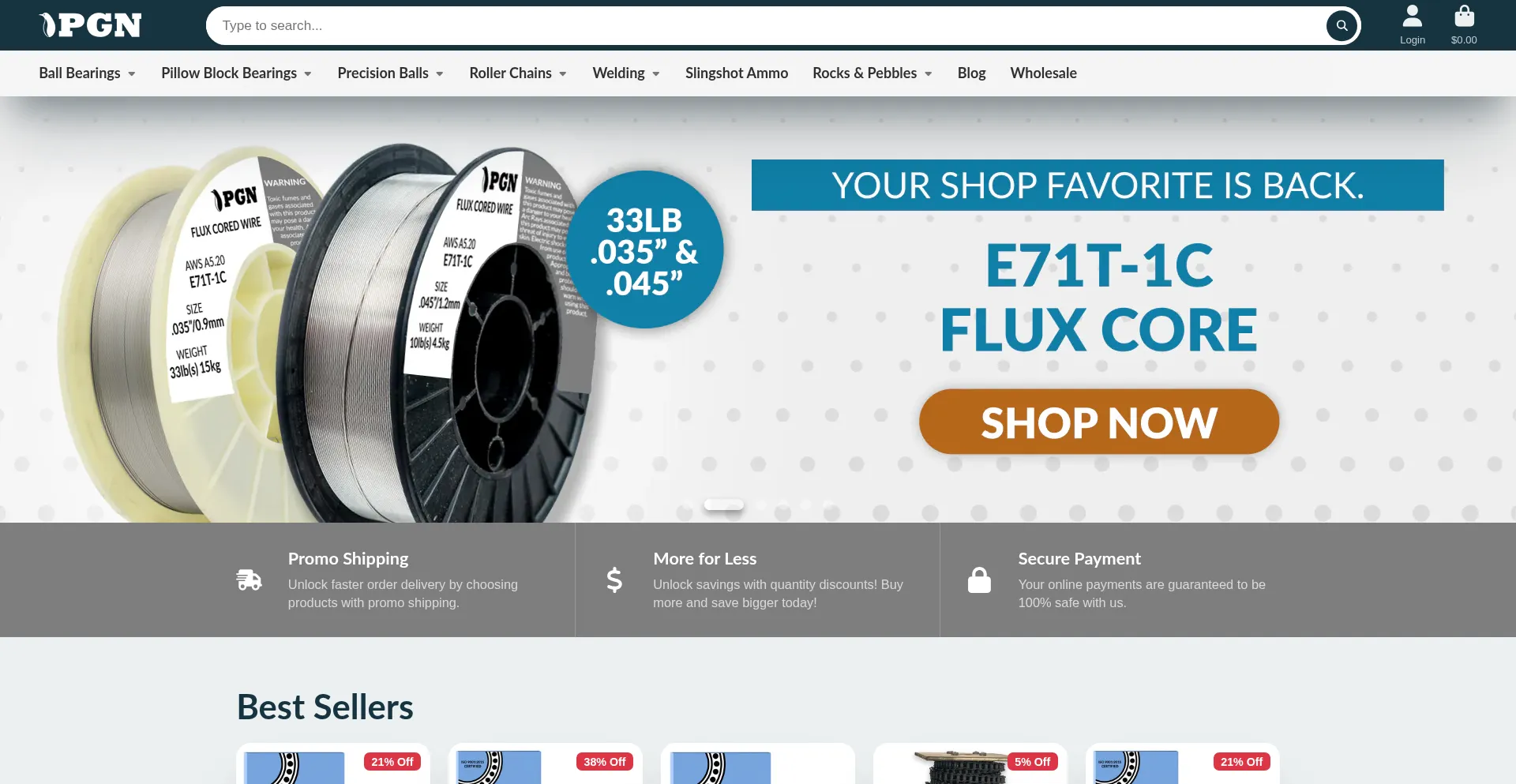 Pgnbearings.com
