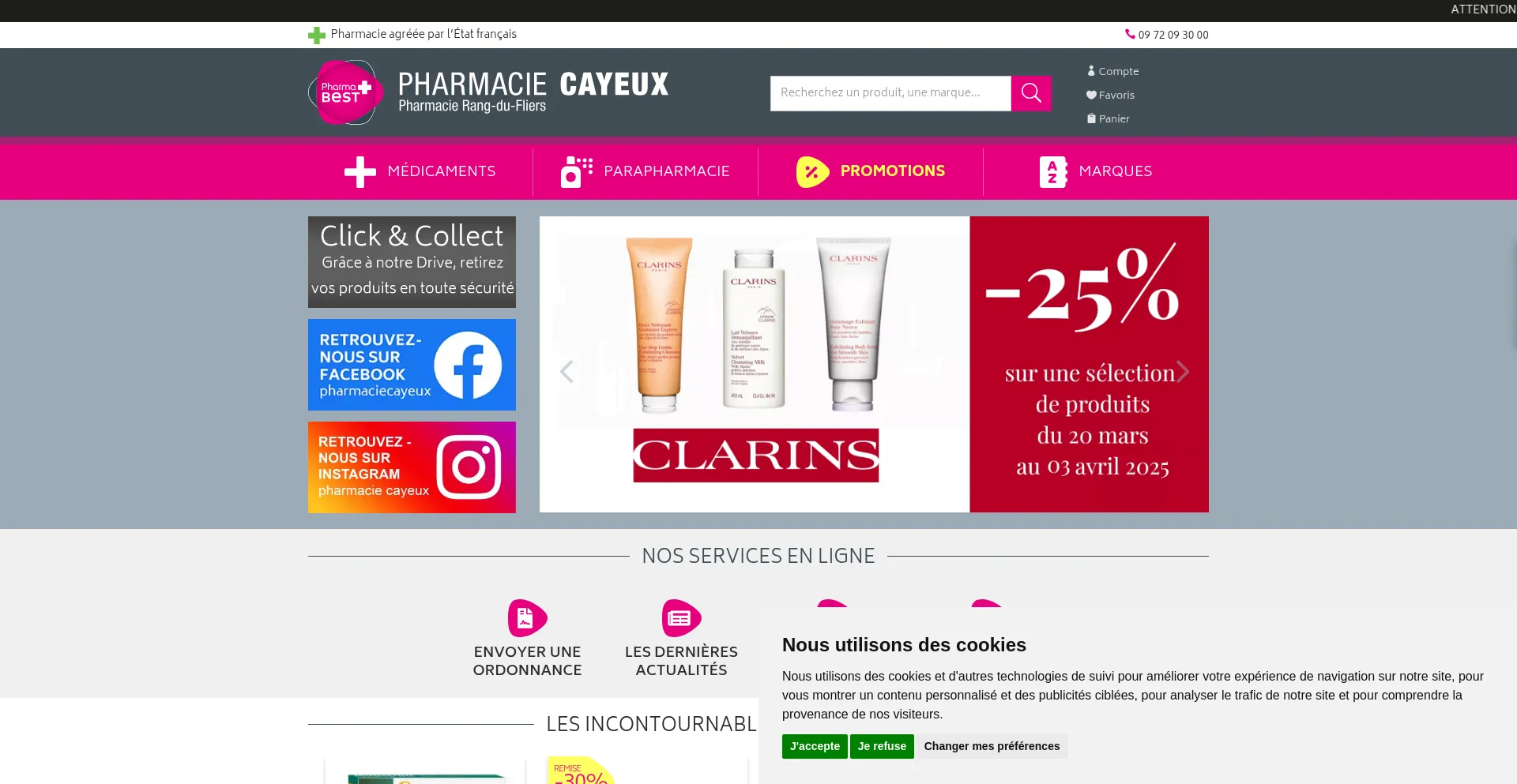 Pharmacie-cayeux.fr est-il Sûr et Fiable ?