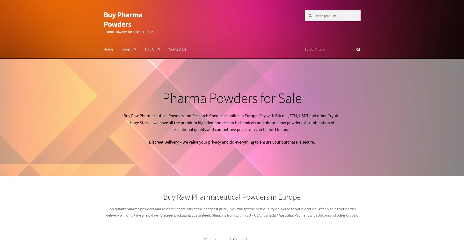 Pharmapowderbuy.com est-il Sûr et Fiable ?