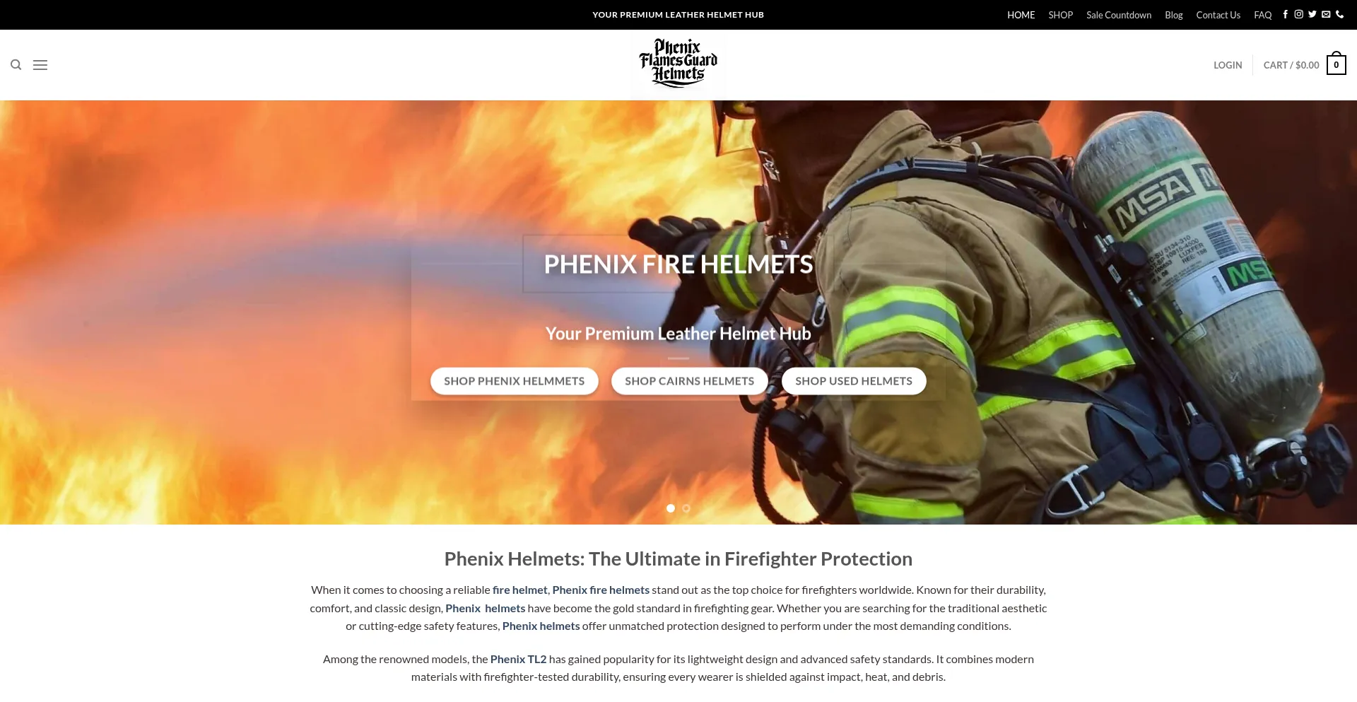 Phenixflamesguardhelmets.com