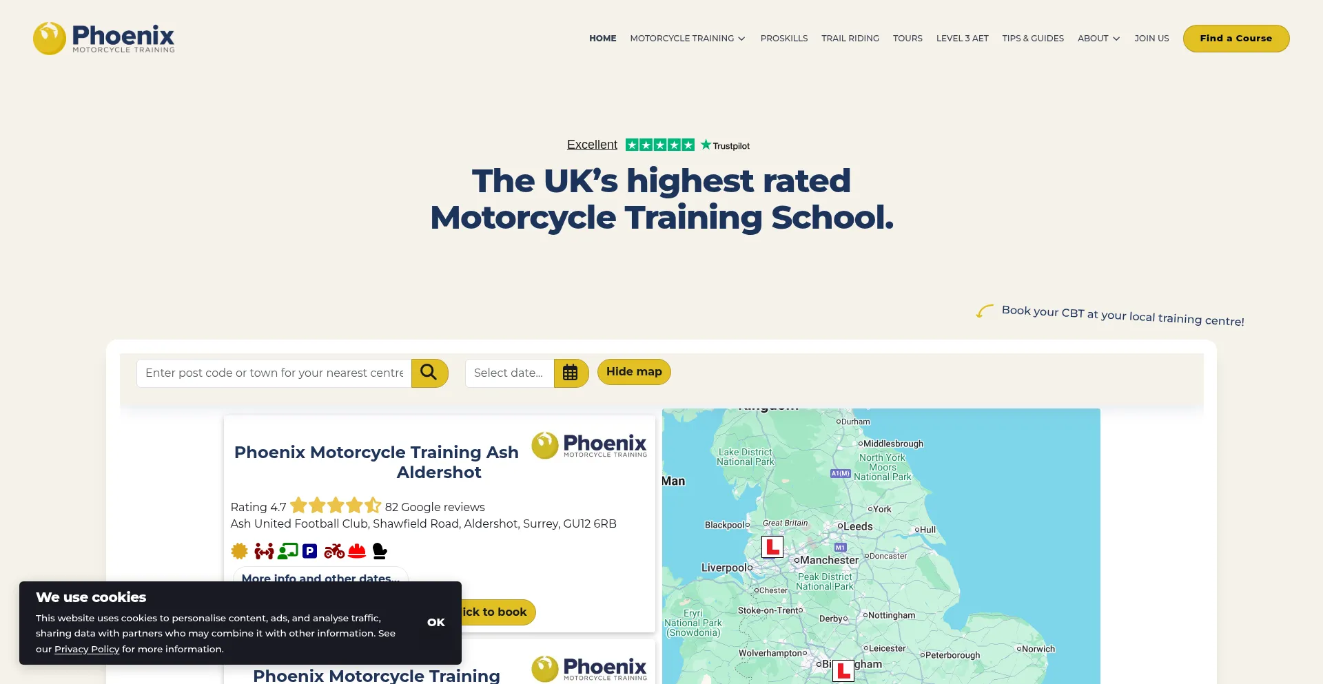 Phoenixmotorcycletraining.co.uk est-il Sûr et Fiable ?