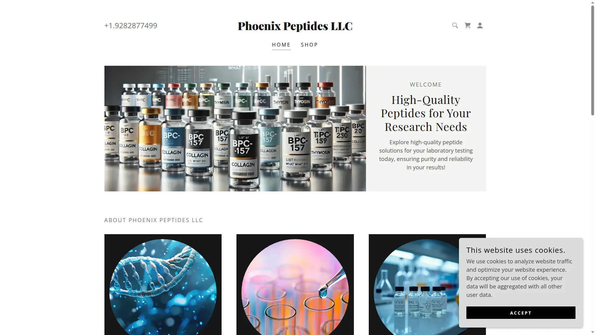 Phoenixpeptidesllc.com