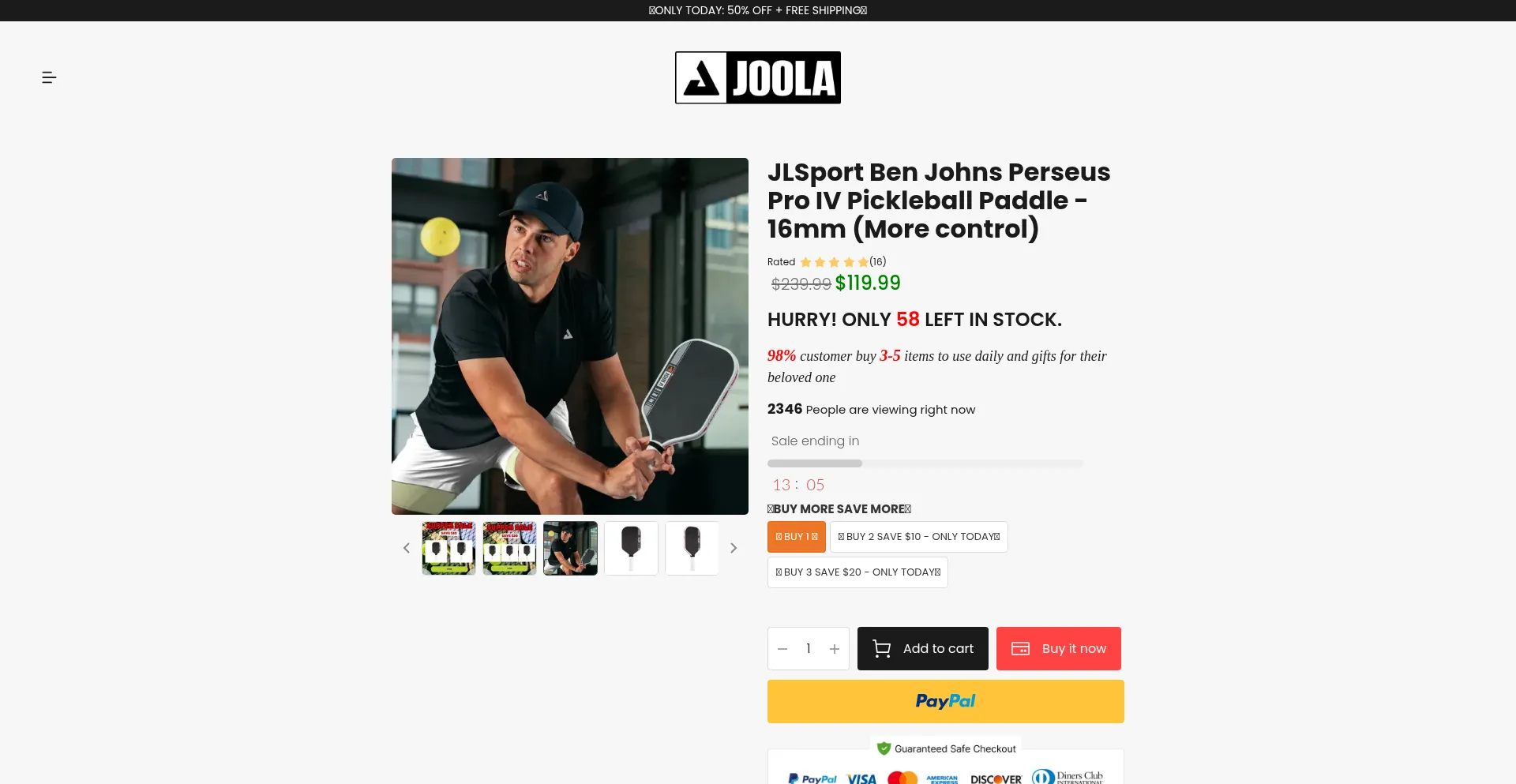 Pickleballpaddle.joolasport-us.com