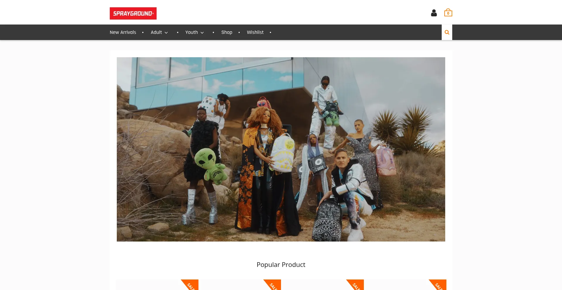 Website screenshot of Pierremouchel.shop