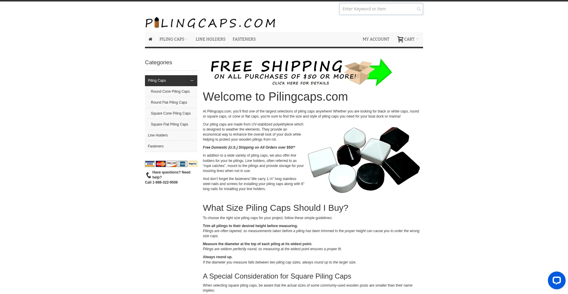 Pilingcaps.com