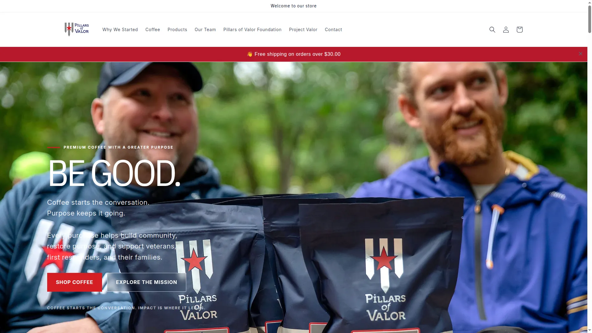 Pillarsofvalor.com