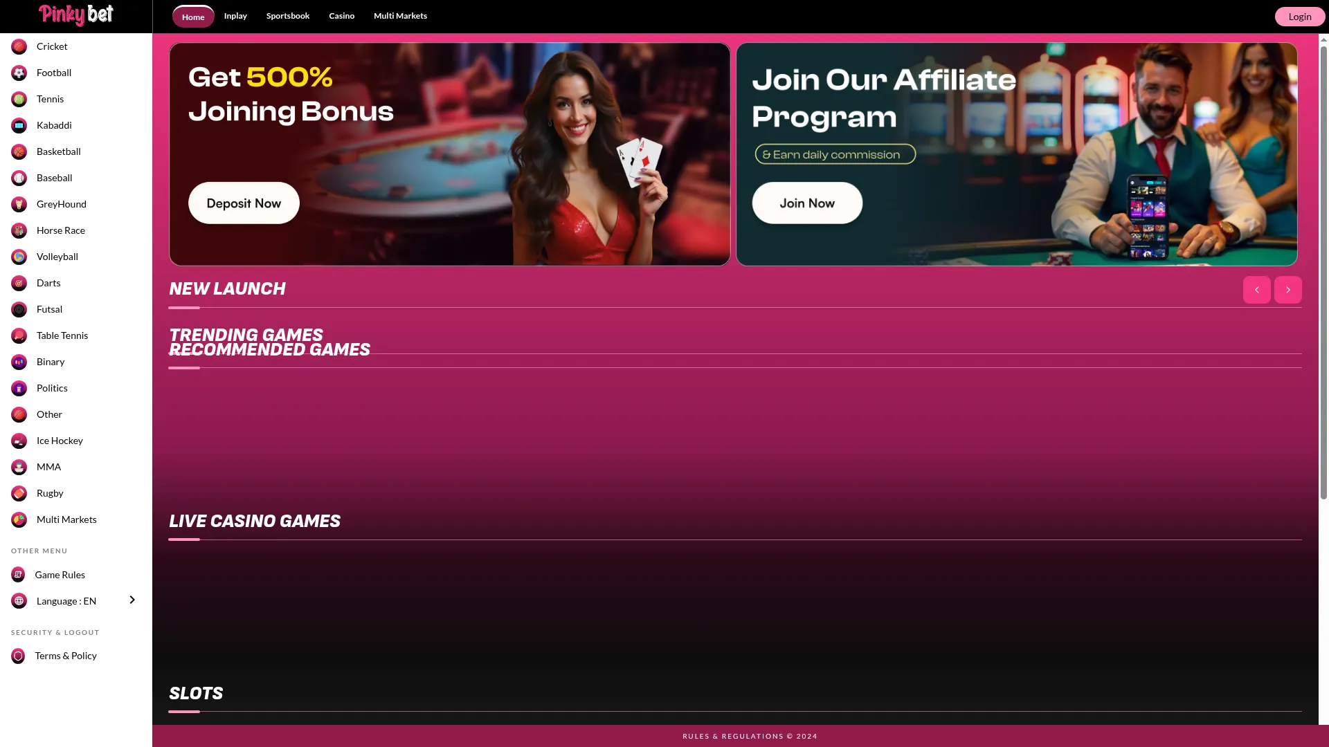 Pinkybet.io