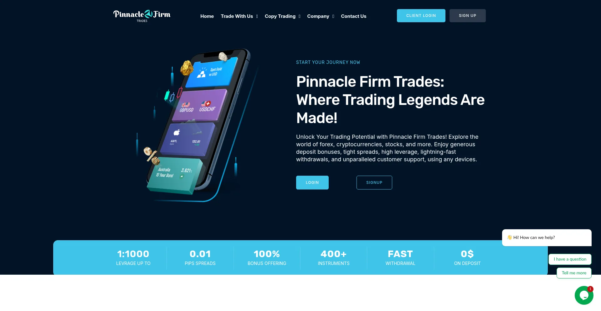 Pinnaclefirmtrades.com est-il Sûr et Fiable ?