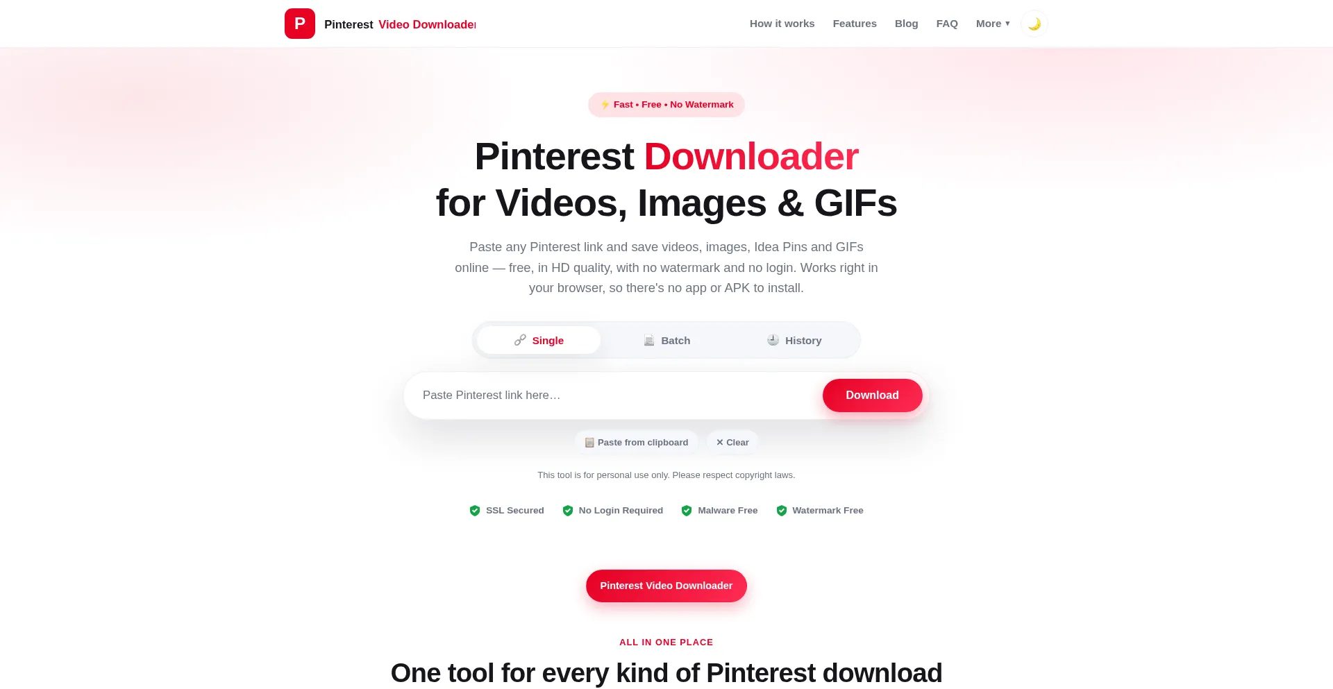Pinterest-videodownloader.com