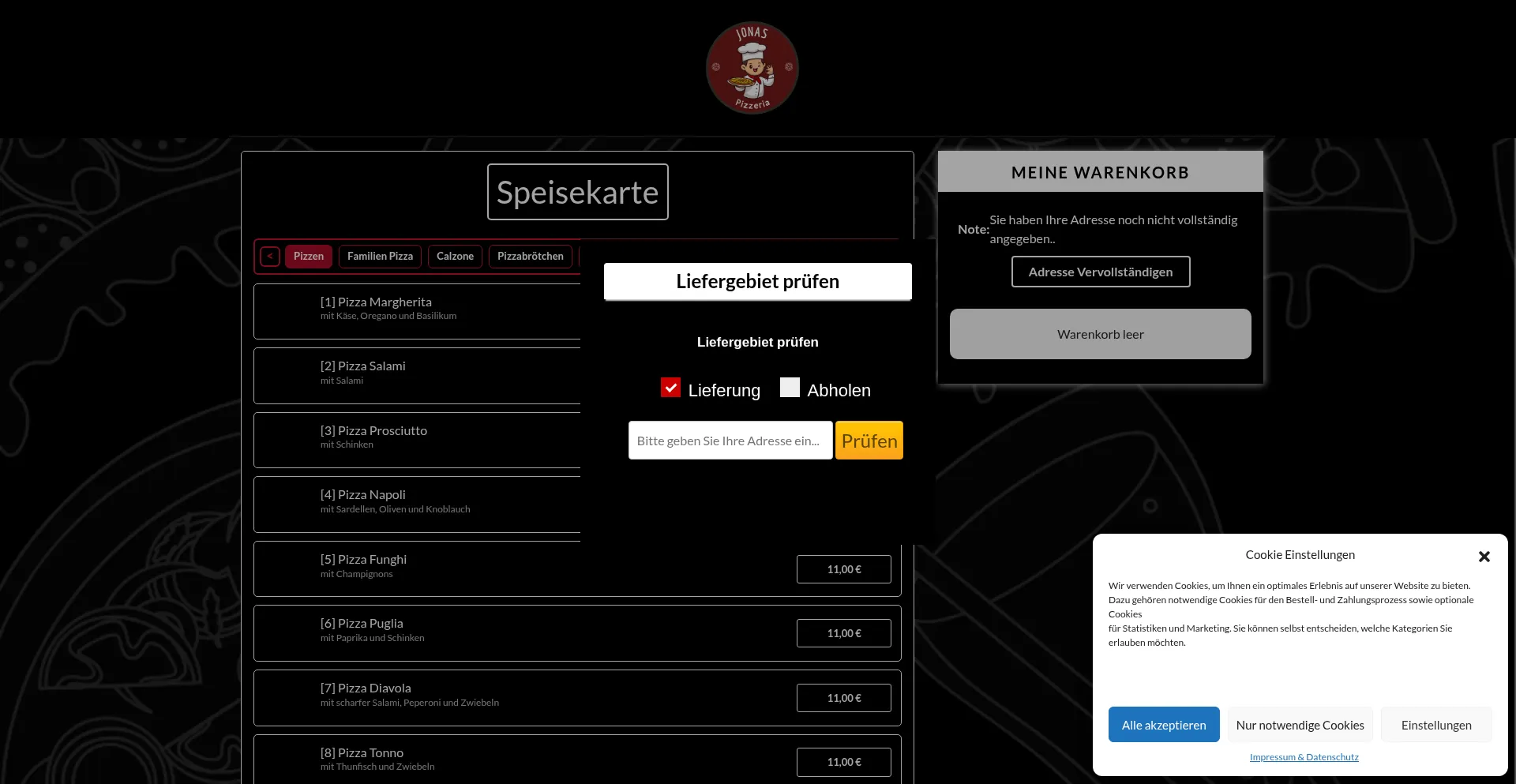 Pizzeriajonas.de est-il Sûr et Fiable ?