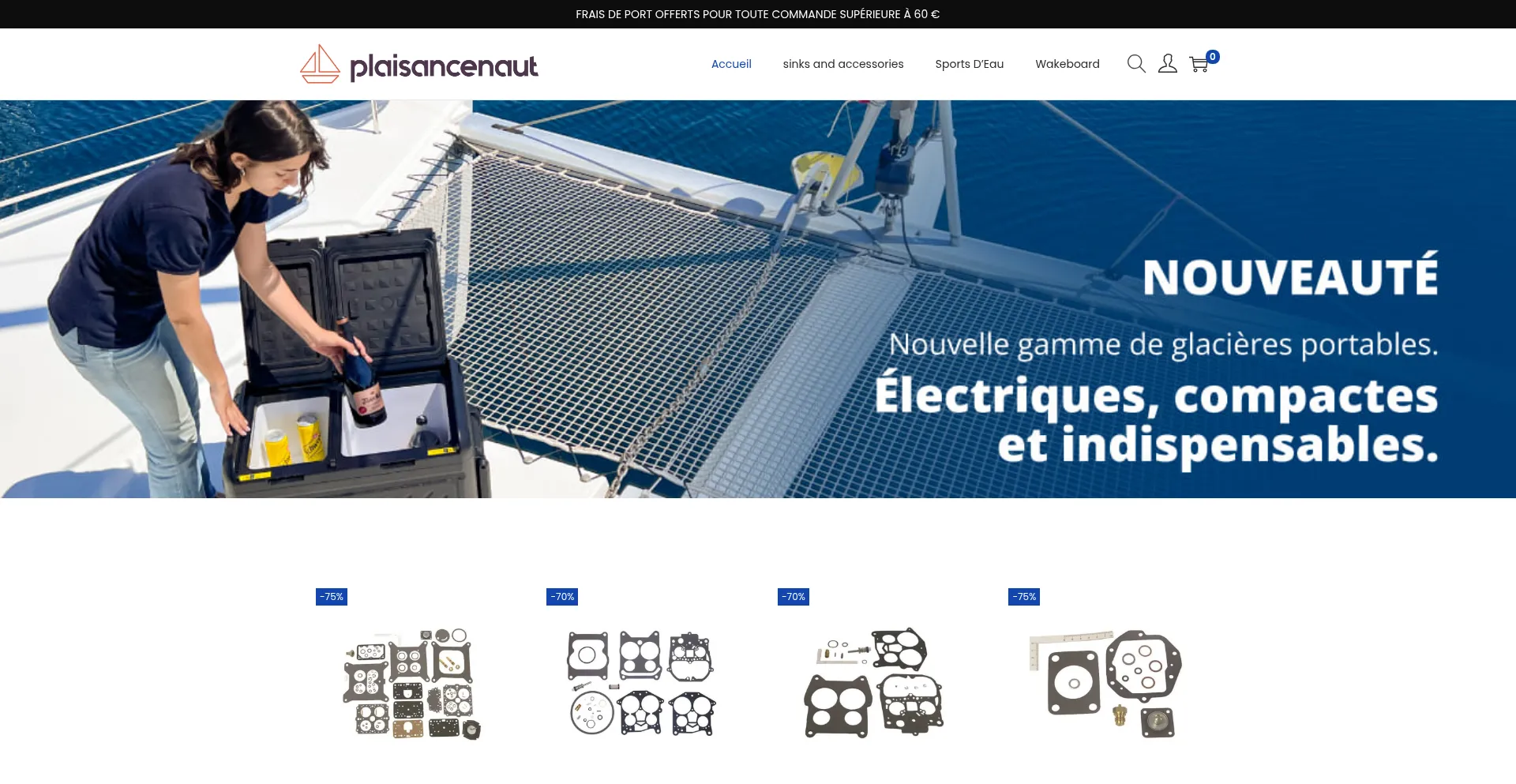Plaisancenaut.com Screenshot