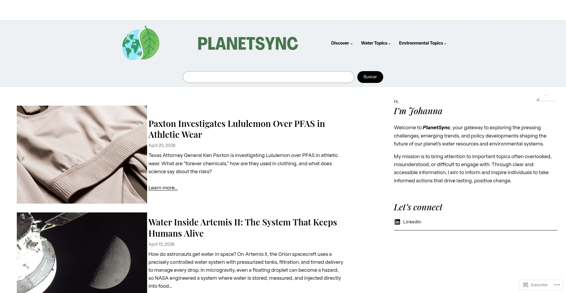 Planetsync.blog