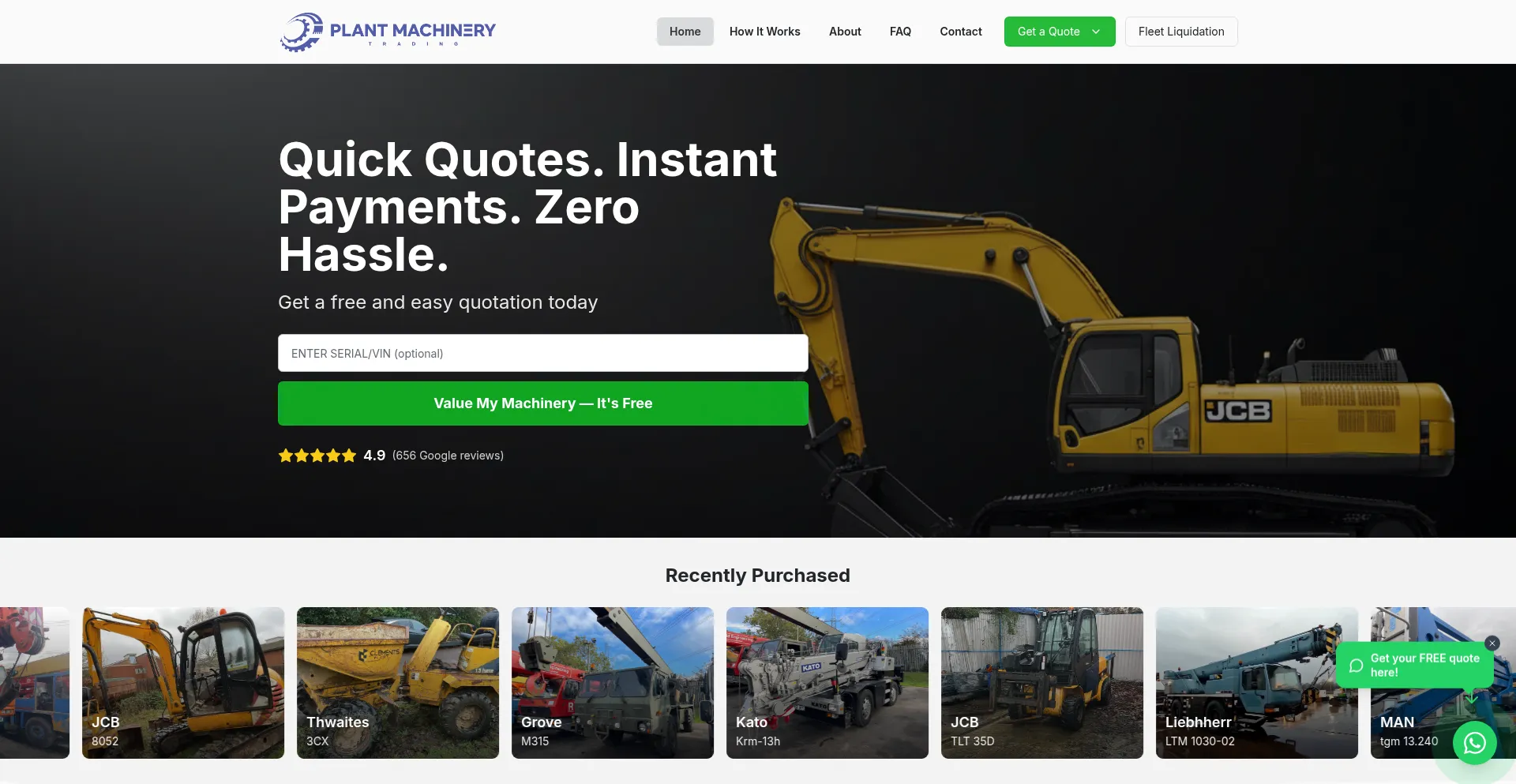 Plantmachinerytrading.co.uk