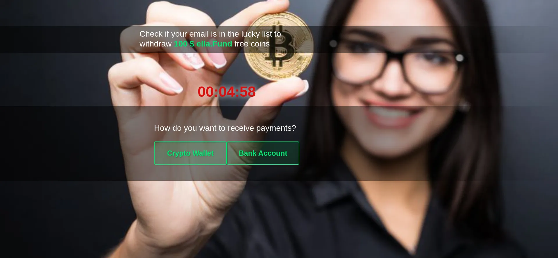 Website screenshot of Platform.ella.fund