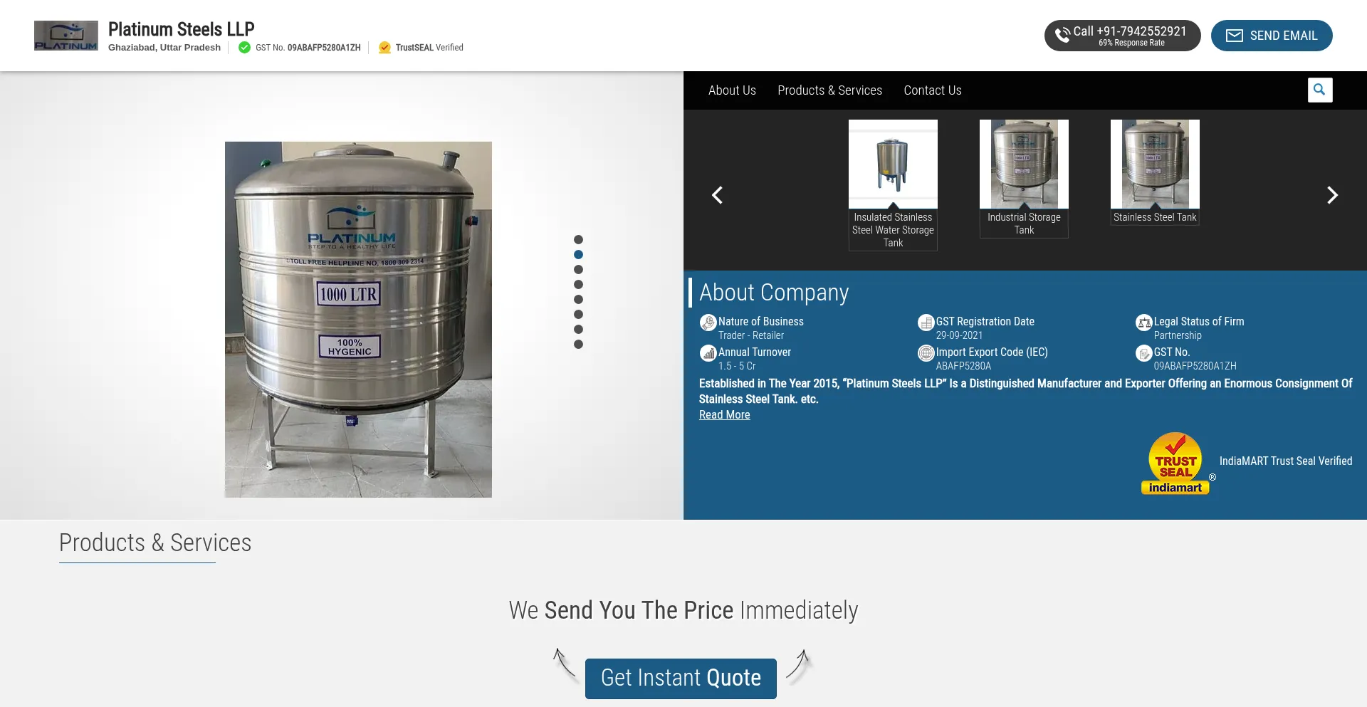Platinumsteels.com