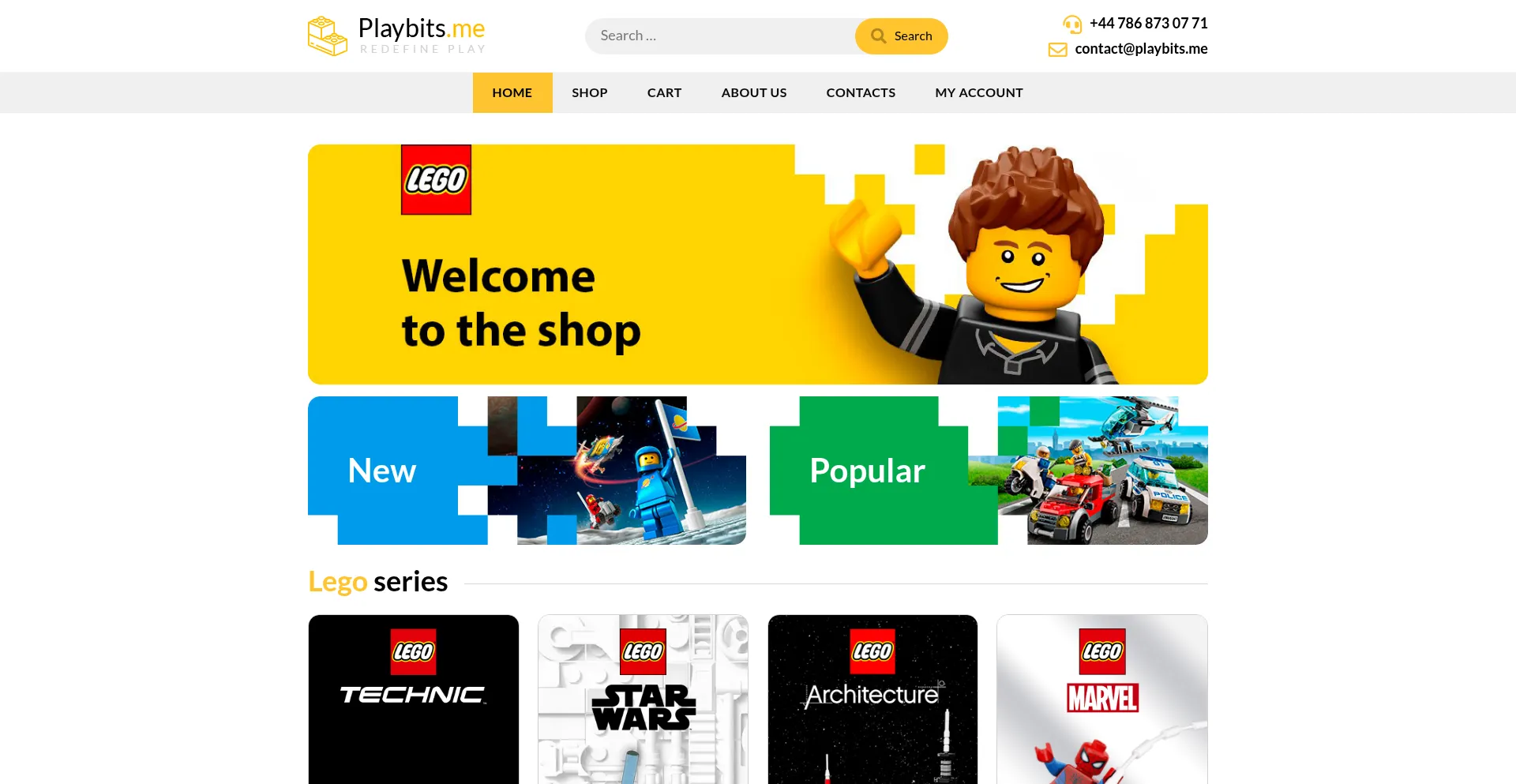 Website screenshot of Playbits.me