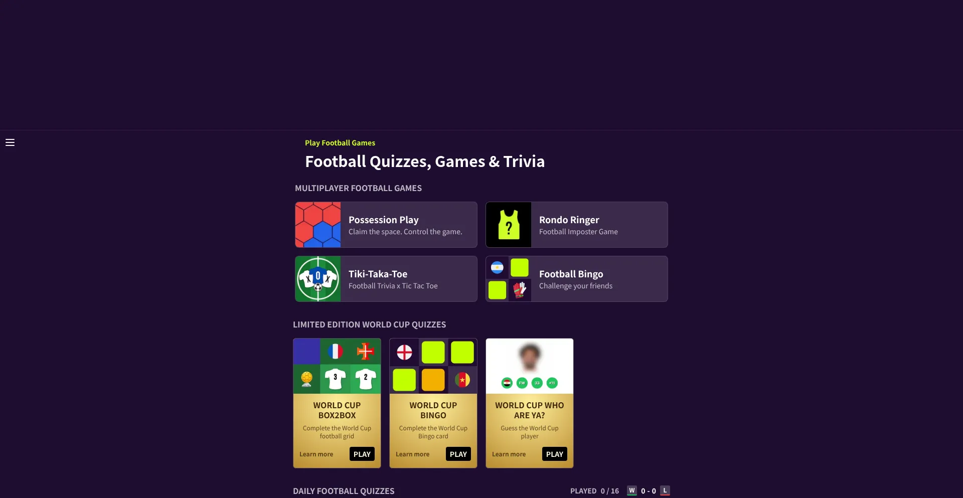 Playfootball.games