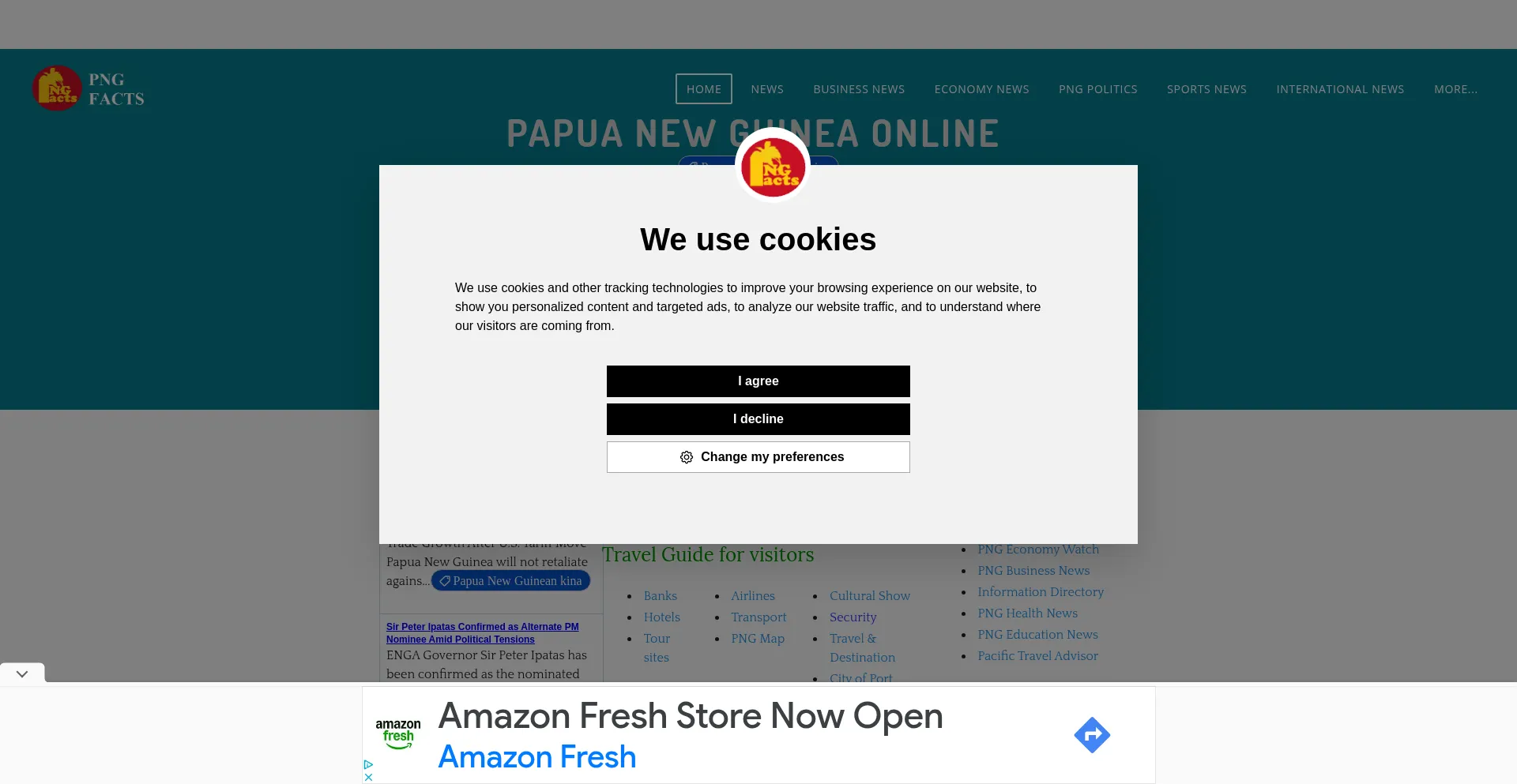 Website screenshot of Pngfacts.com