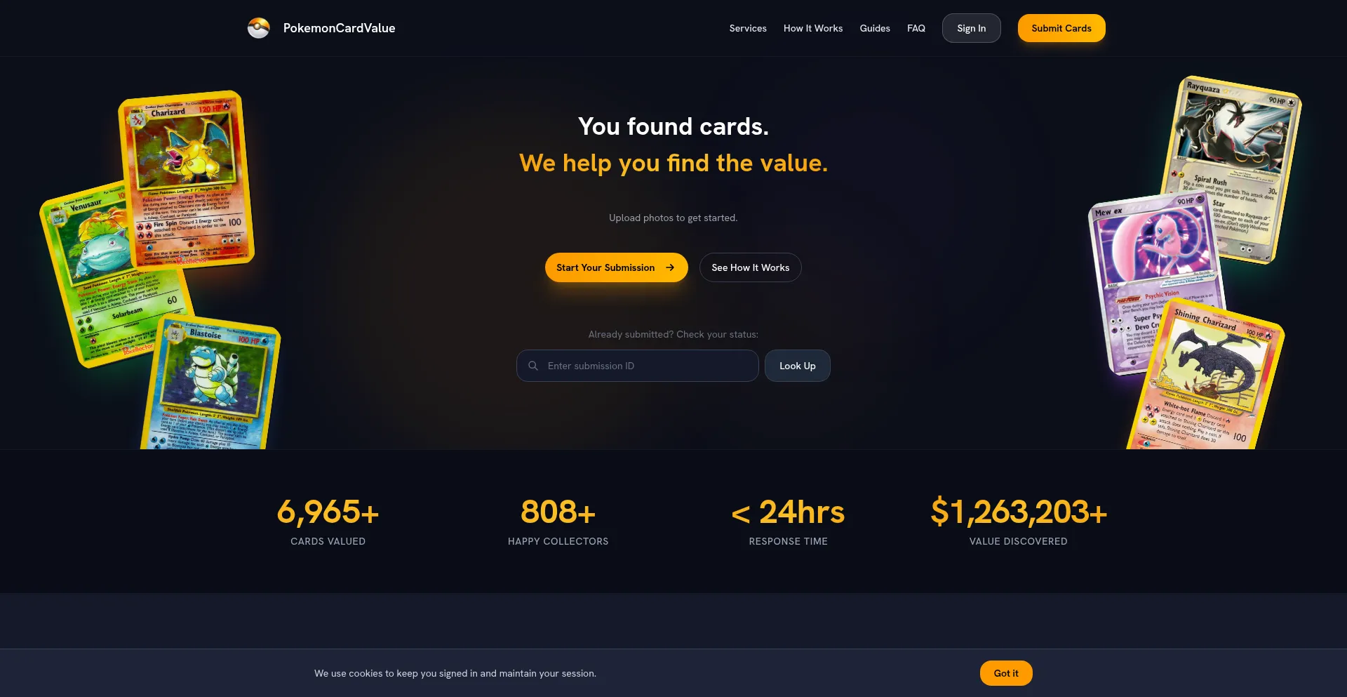 Pokemoncardvalue.net