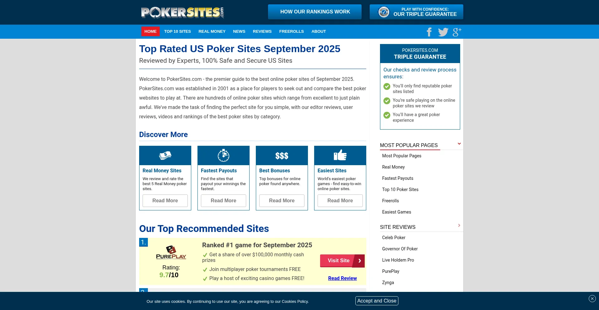Pokersites.com est-il Sûr et Fiable ?