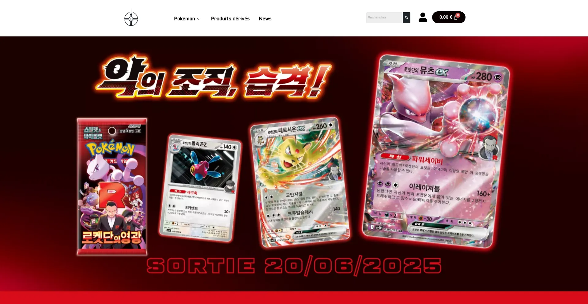 Website screenshot of Pokeseoul.com