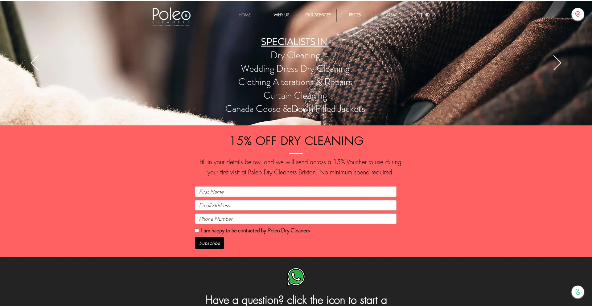 Poleodrycleaners.co.uk