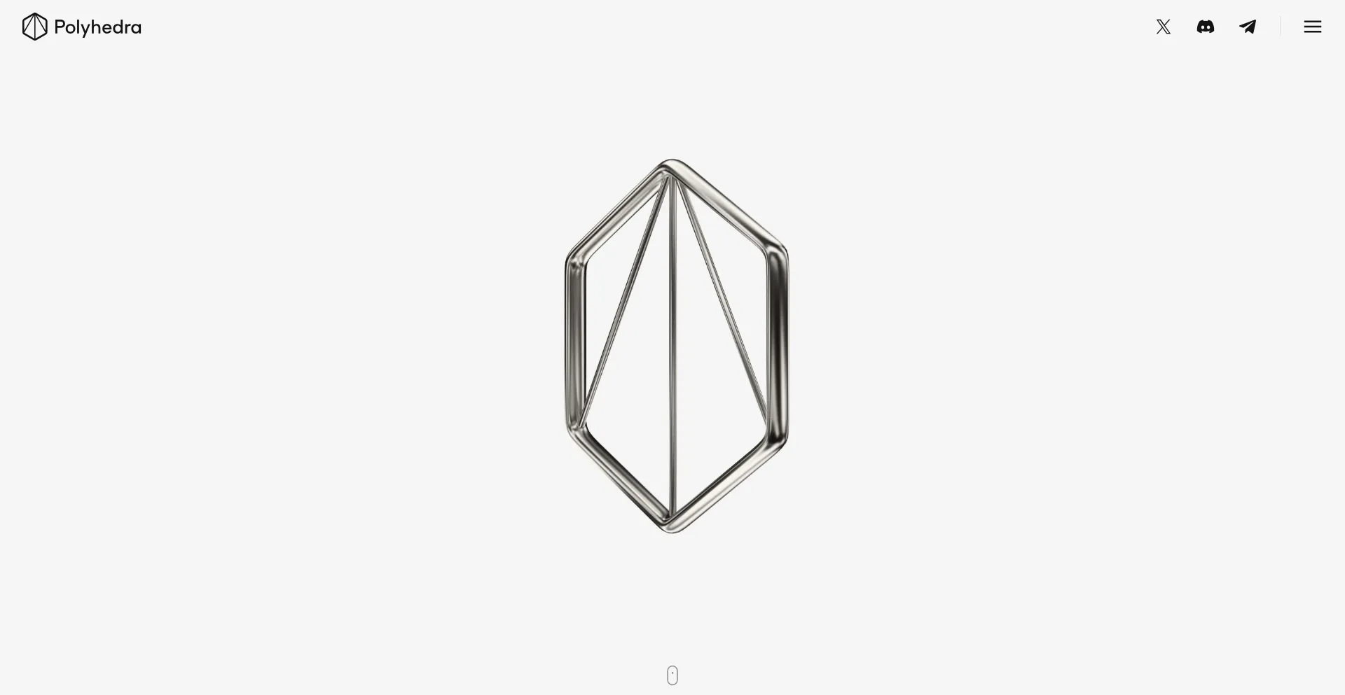 Website screenshot of Polyhedra-network-rewards.com