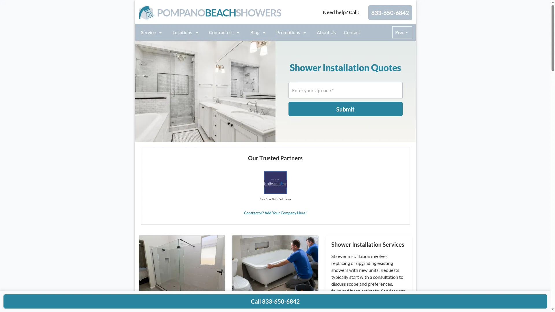 Pompanobeachshowers.com