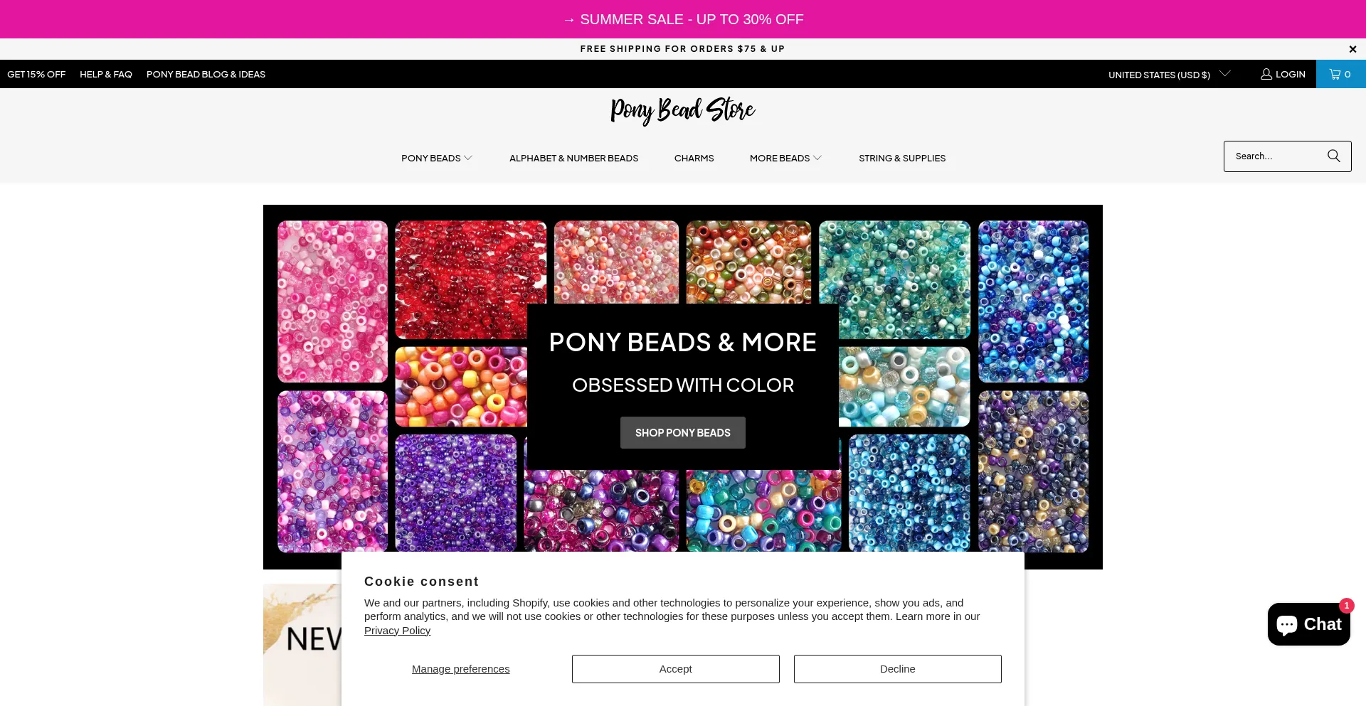 Ponybeadstore.com