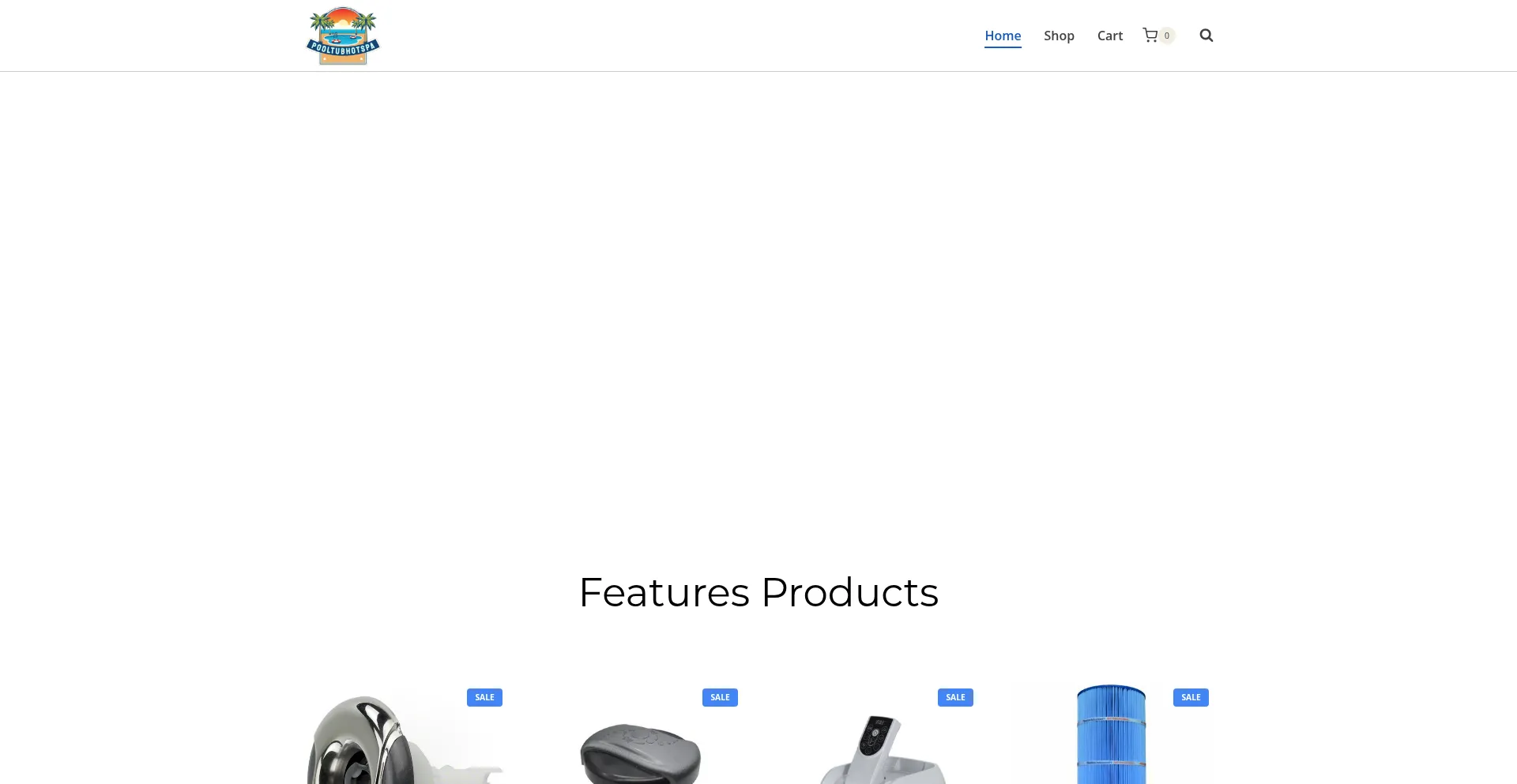 Website screenshot of Pooltubhotspa.com