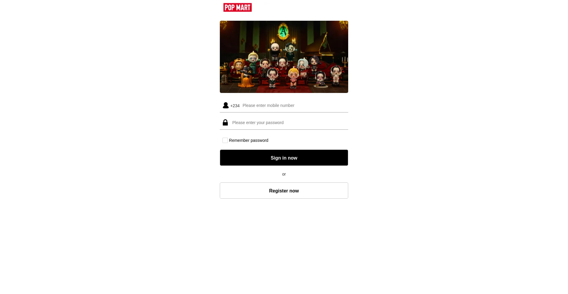 Website screenshot of Popm.cc