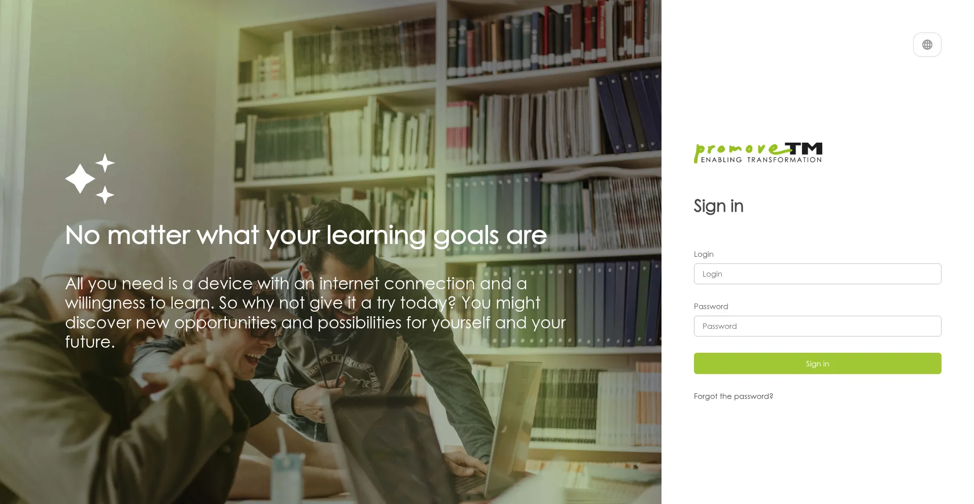 Portal-promovetm.com Screenshot