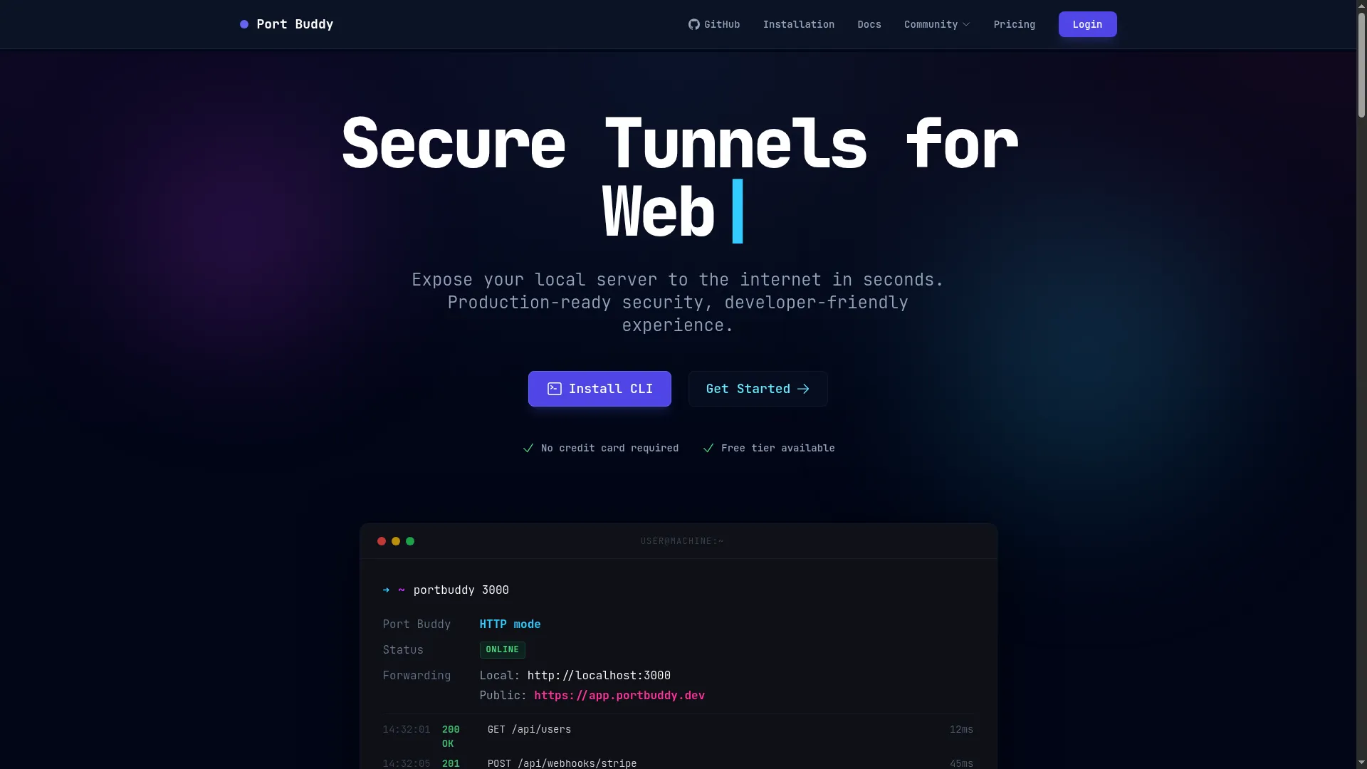 Portbuddy.dev