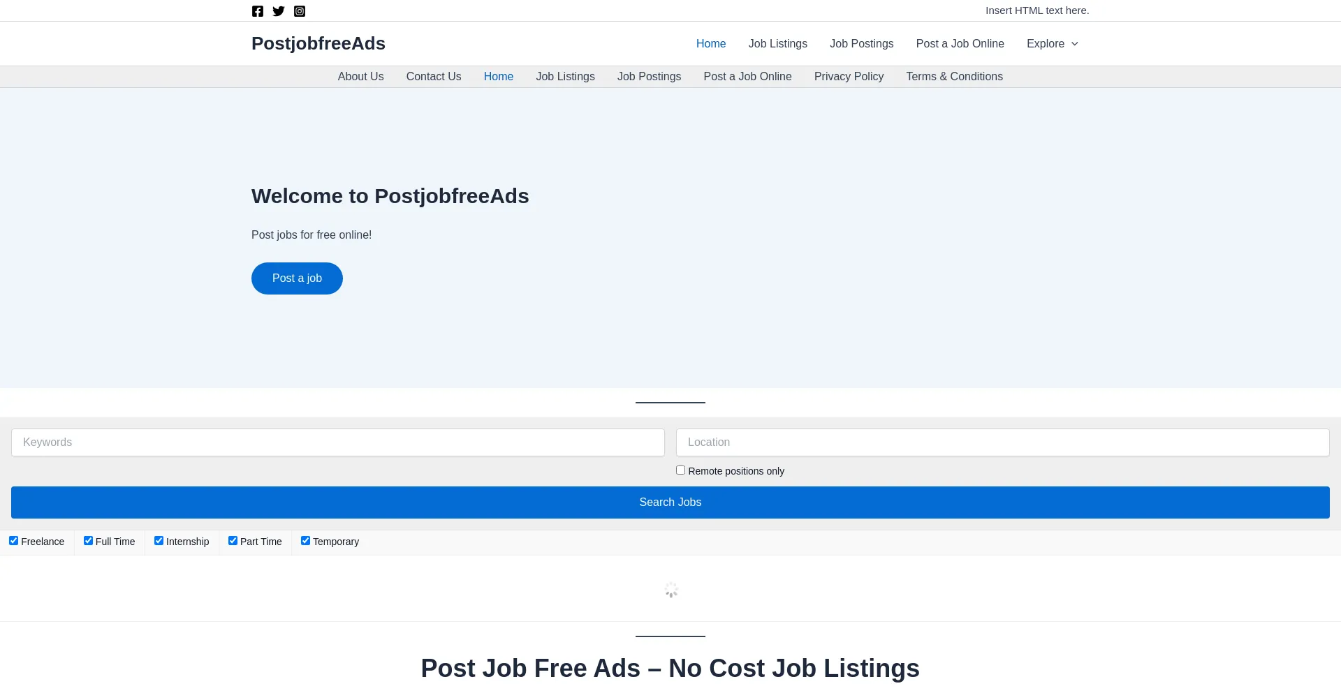 Postjobfreeads.com est-il Sûr et Fiable ?