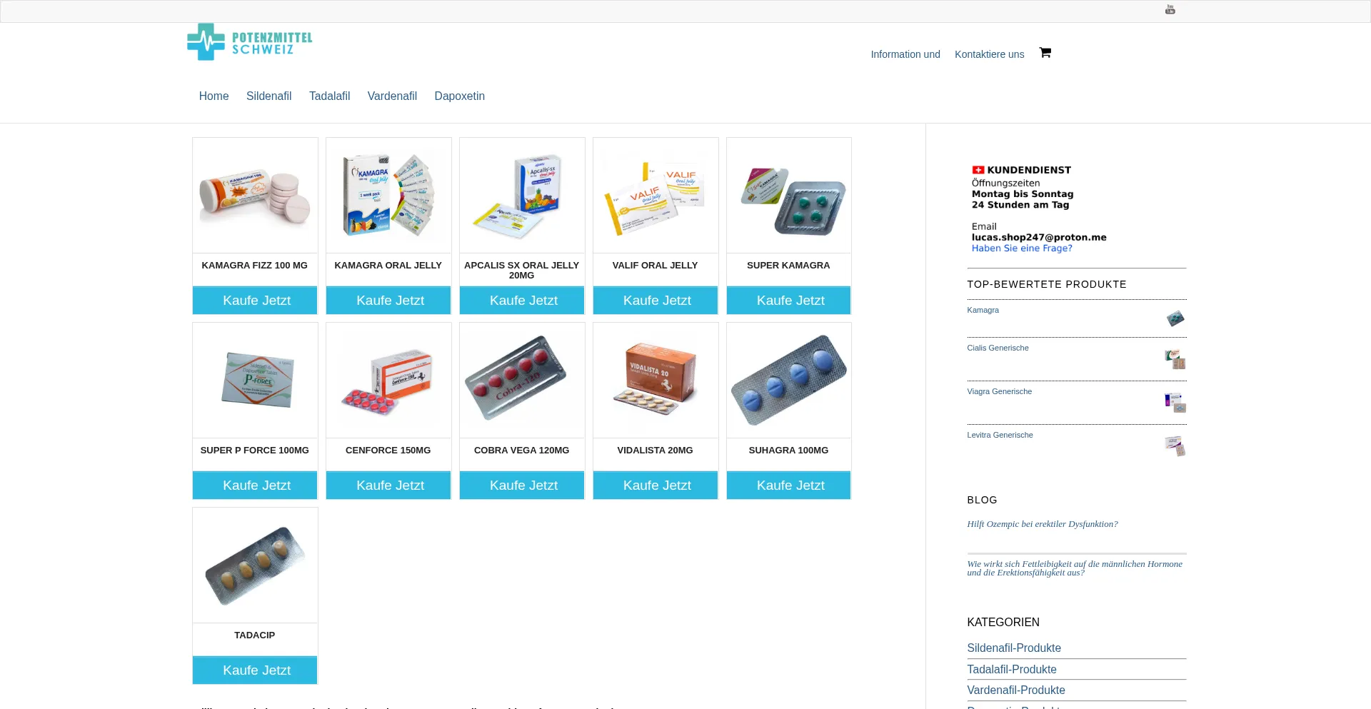 Potenzmittel-schweiz.com