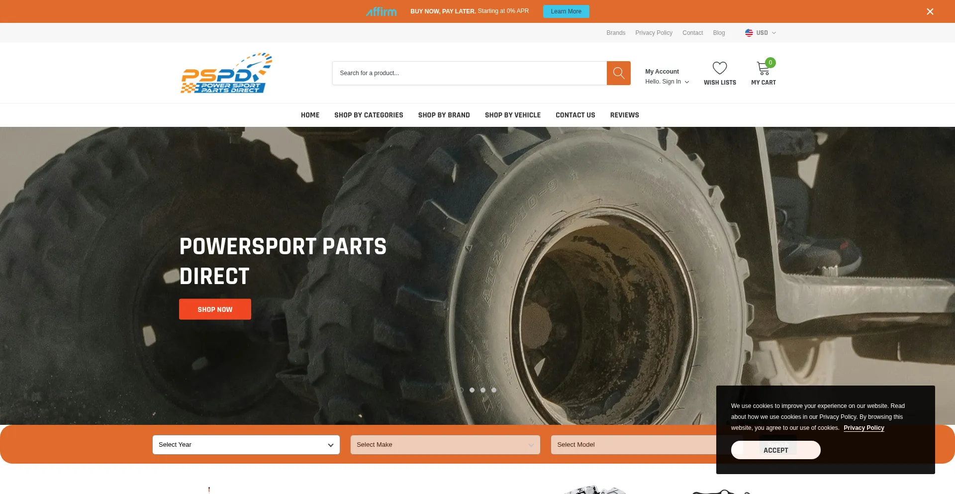 Powersportpartsdirect.com est-il Sûr et Fiable ?