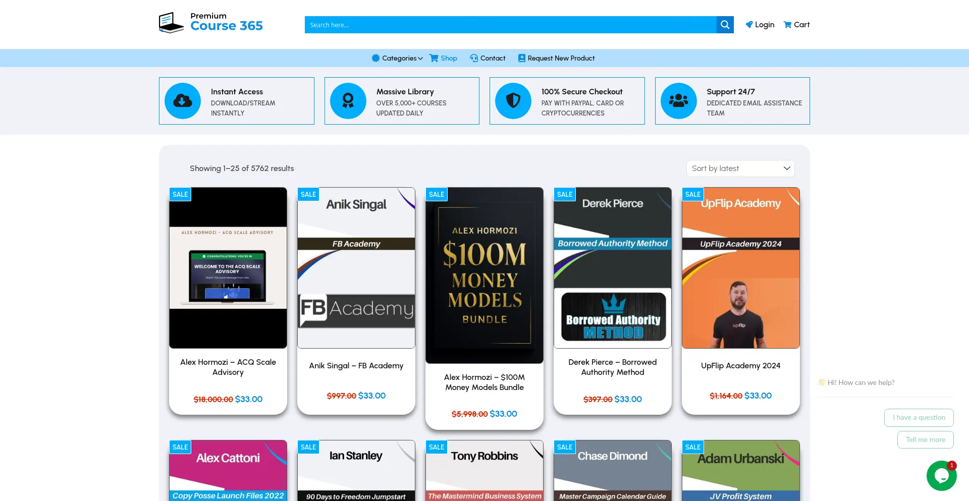 Premiumcourse365.com Screenshot