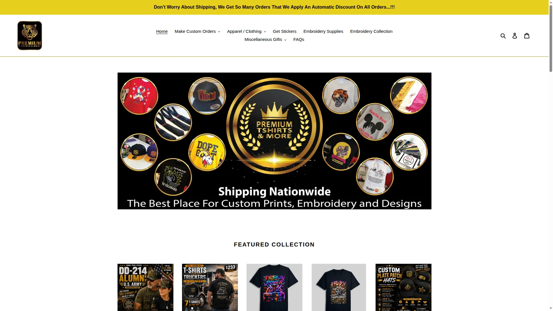 Premiumtshirtsandmore.com