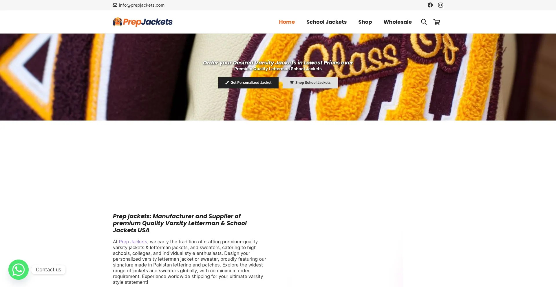 Prepjackets.com est-il Sûr et Fiable ?
