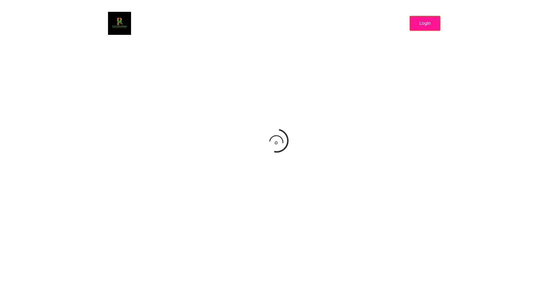 Website screenshot of Pridemarketing.co.in