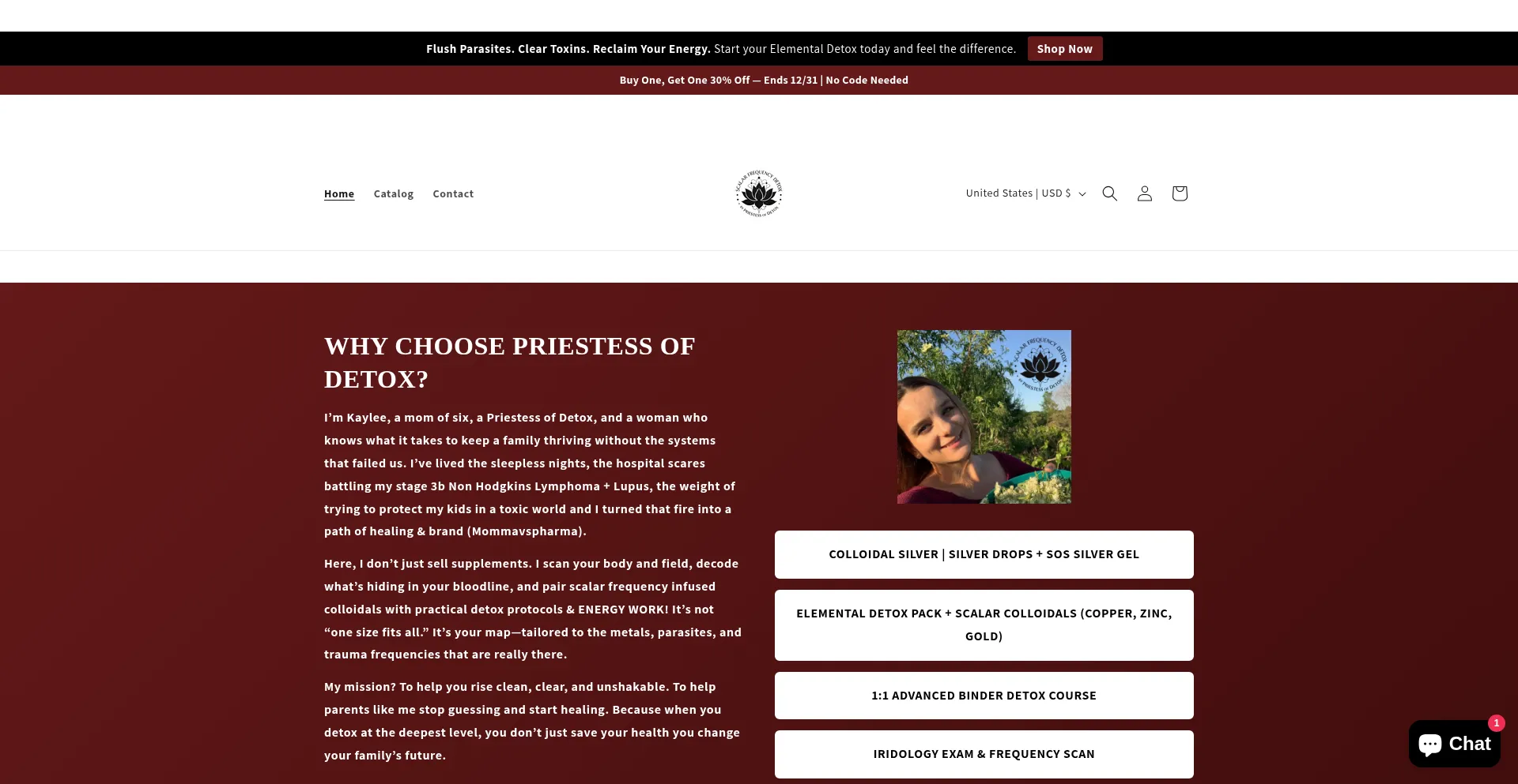 Priestessofdetox.com