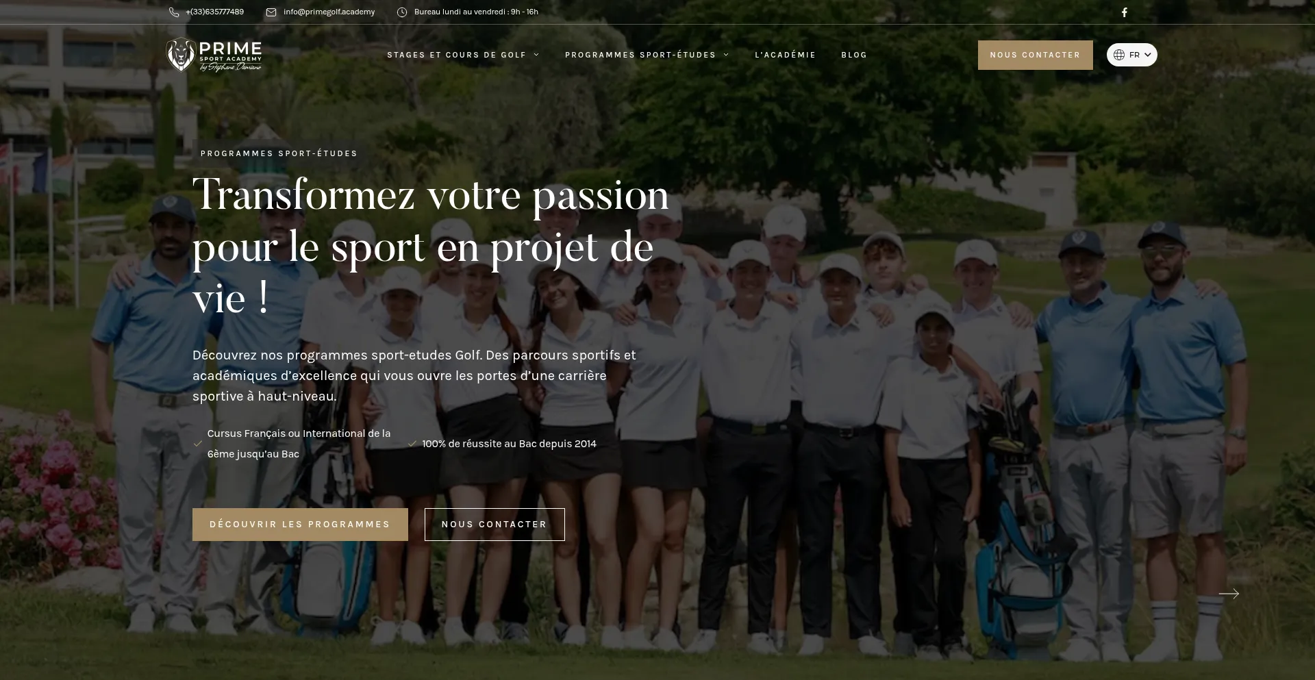 Primesportacademy.com