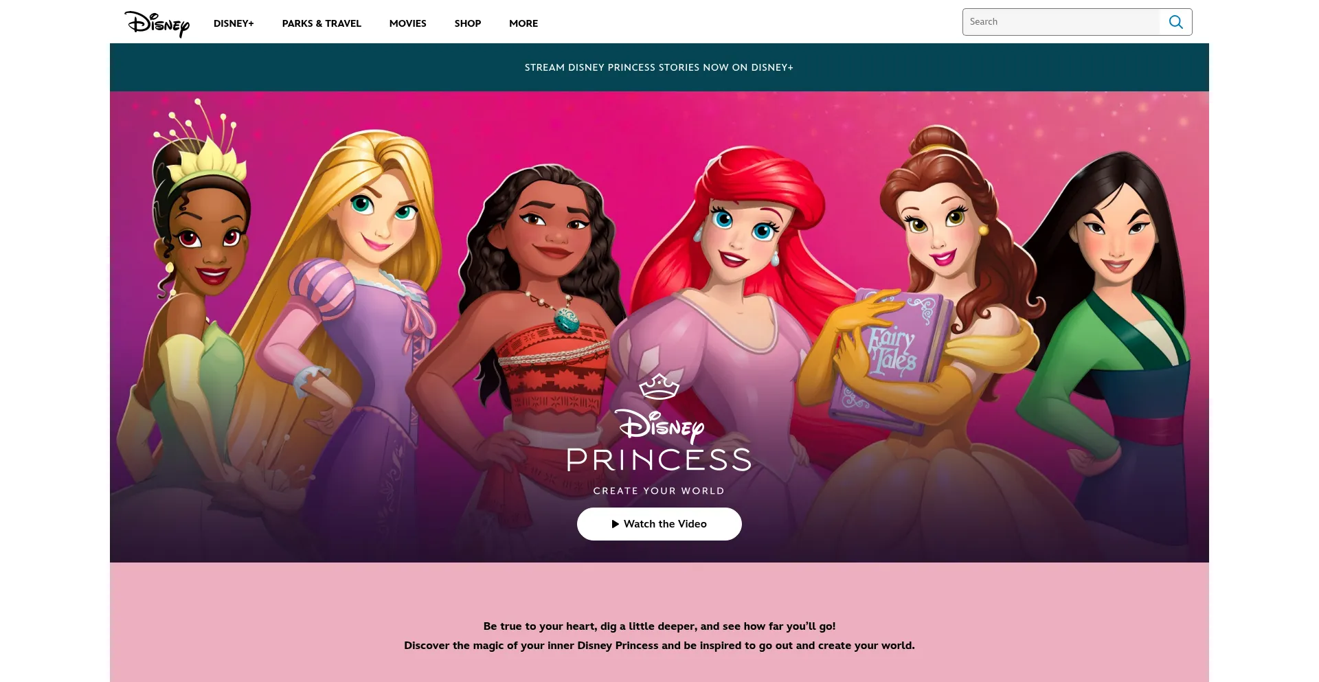 Princess.disney.com