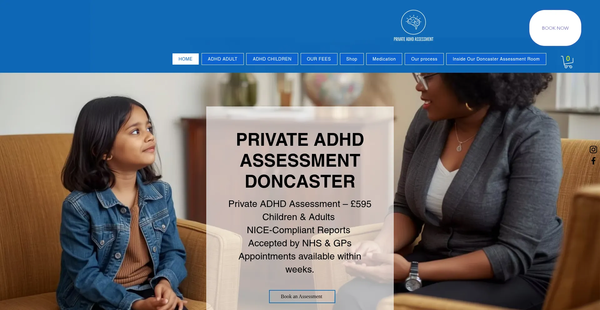 Privateadhdassessmentdoncaster.com
