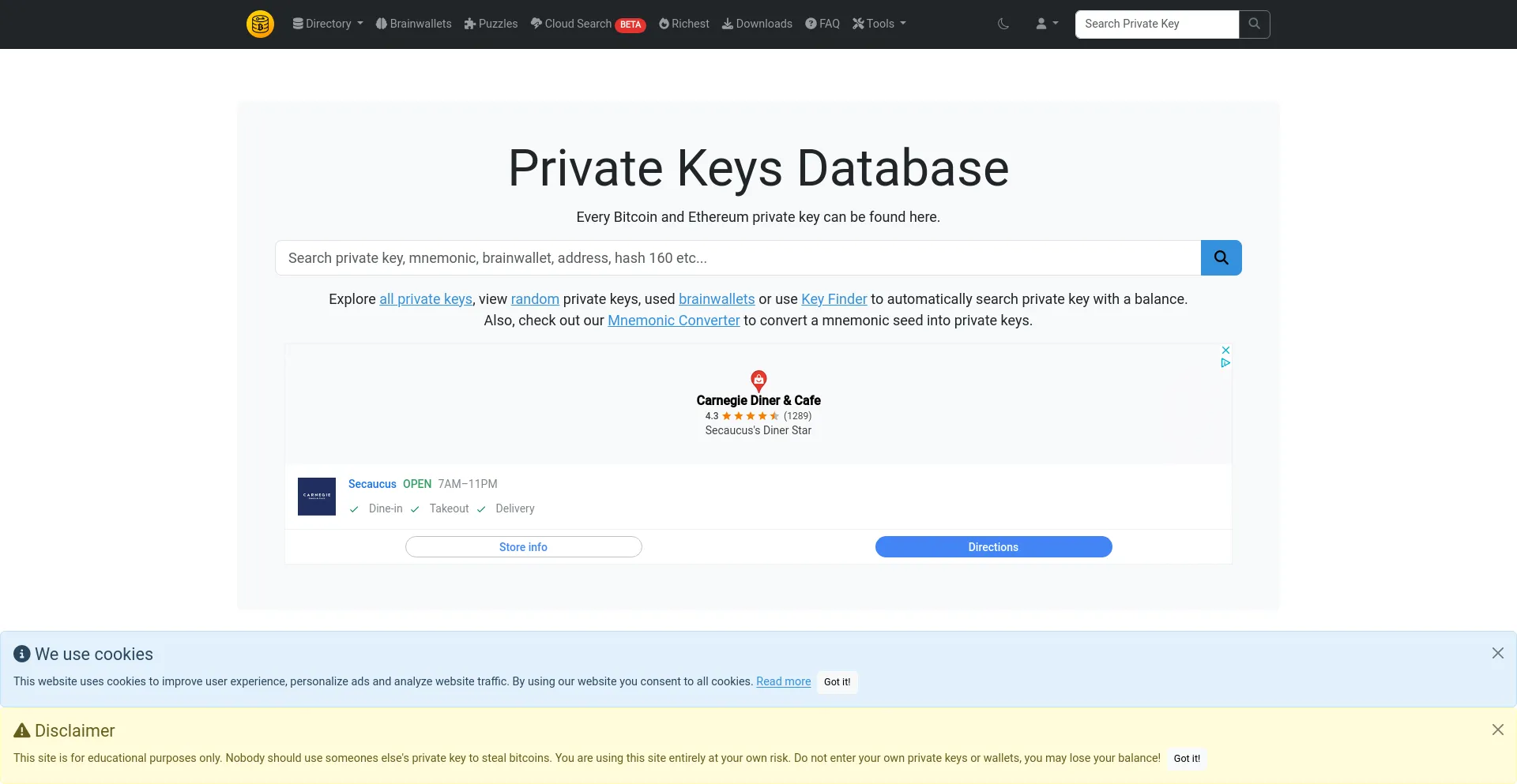 Privatekeys.pw